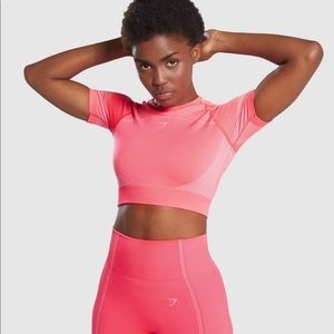 Gymshark Ultra Seamless Crop Top, XL